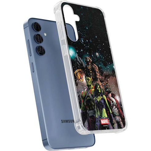 Marvel Guardians of the Galaxy Cosmic Unity Galaxy A35 5G Clear Case